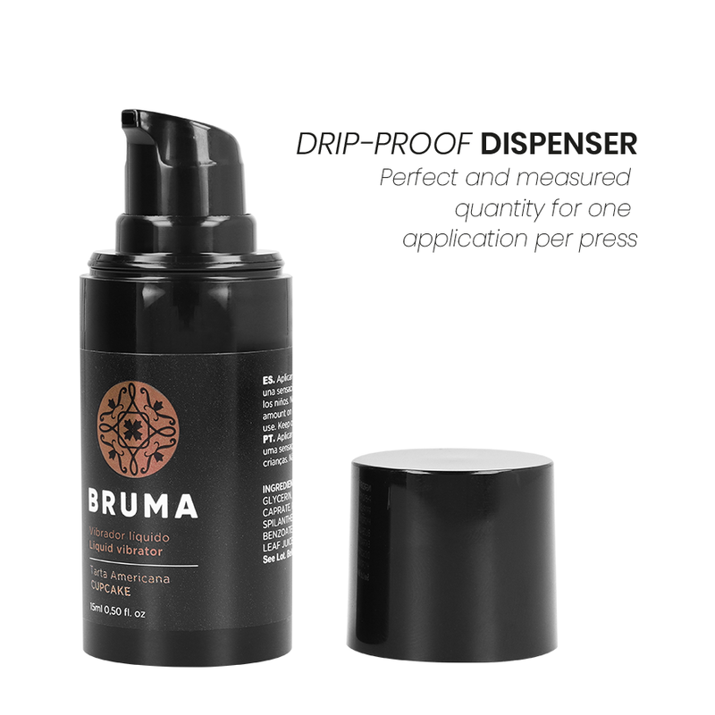 Bruma Liquid Vibrator Ultra Sliding Cupcake 15 Ml - 4