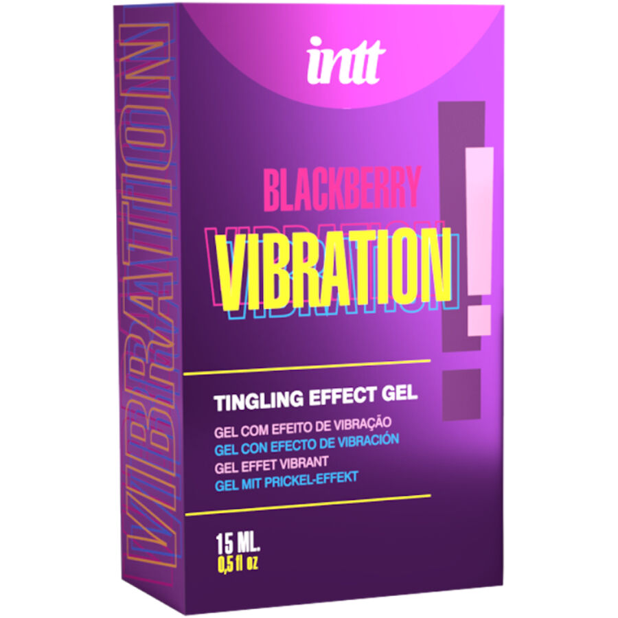 Intt Releases Liquid Vibrating Gel Blackberry Flavor 15 Ml - 2