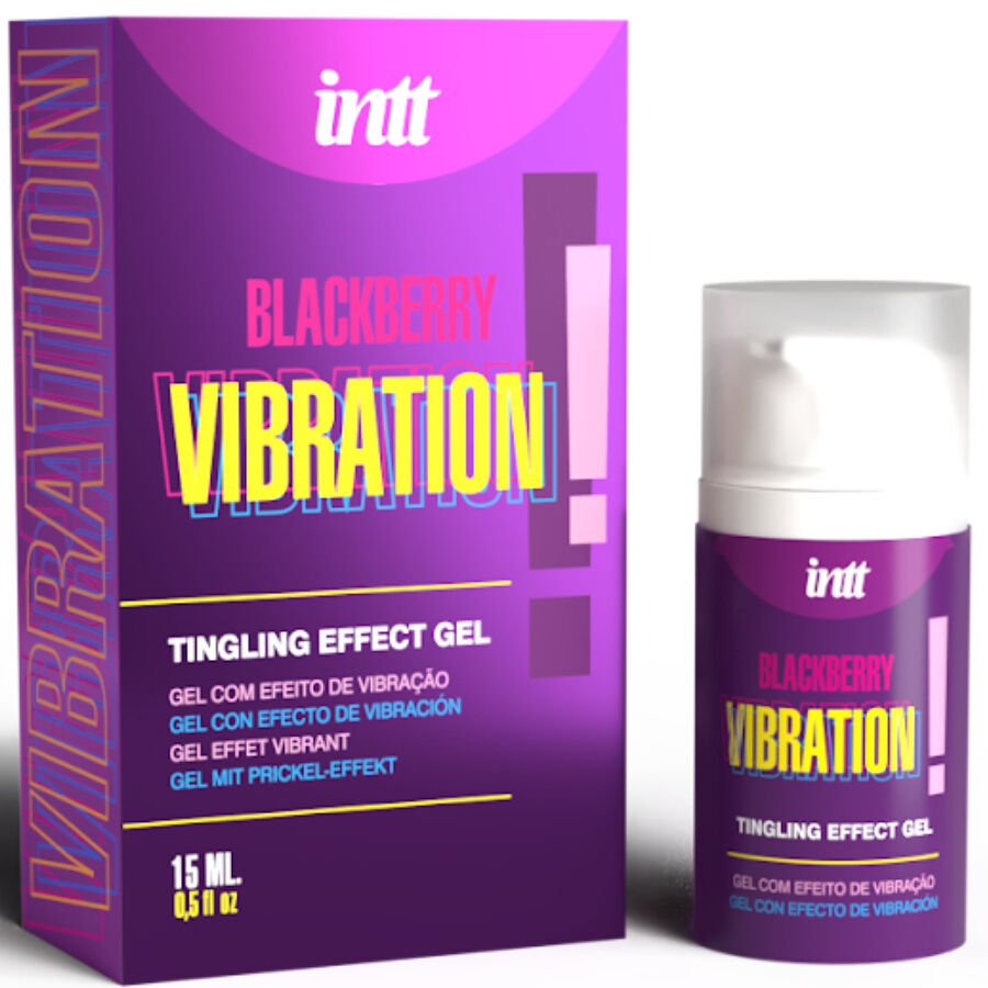 Intt Releases Liquid Vibrating Gel Blackberry Flavor 15 Ml - 3