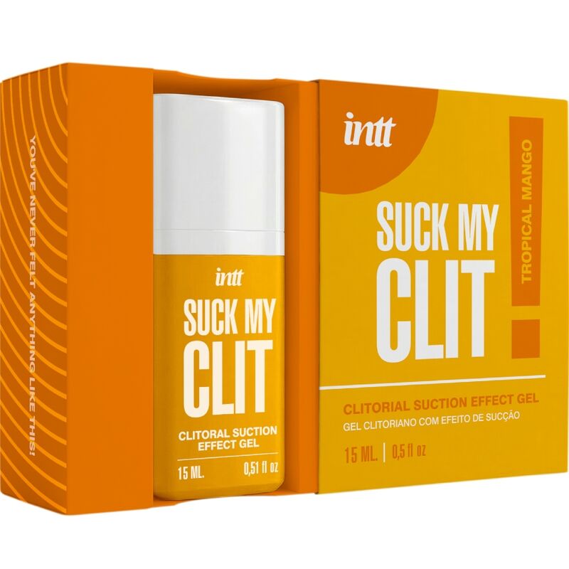 Intt For Her Suck My Clit Suction Effect Gel Tropical Mango 15 Ml - 3