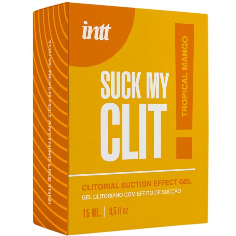 Intt For Her Suck My Clit Suction Effect Gel Tropical Mango 15 Ml - 4
