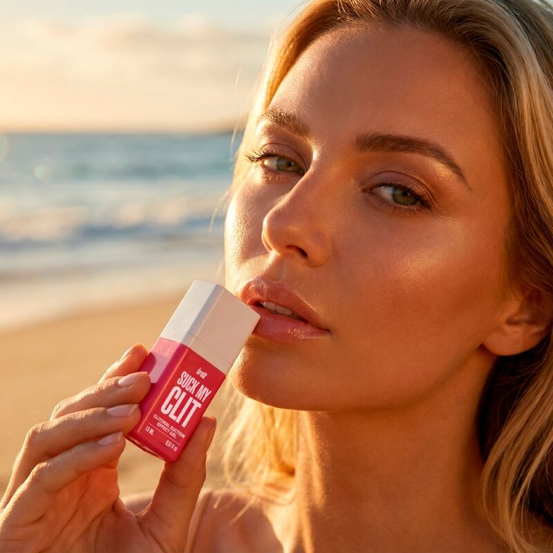 Intt For Her Suck My Clit Suction Effect Gel Wild Strawberry 15 Ml - 5