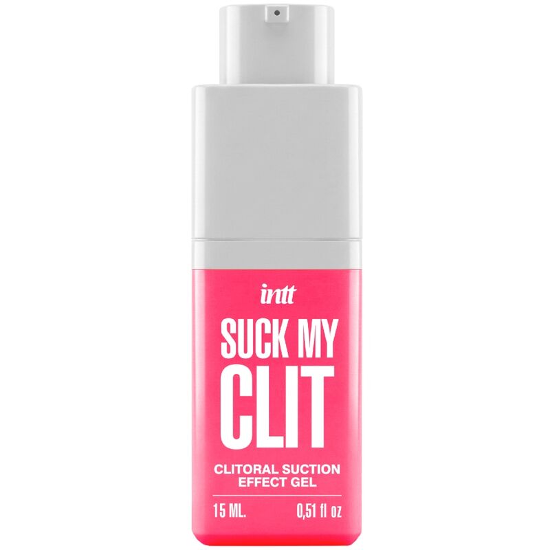 Intt For Her Suck My Clit Suction Effect Gel Wild Strawberry 15 Ml