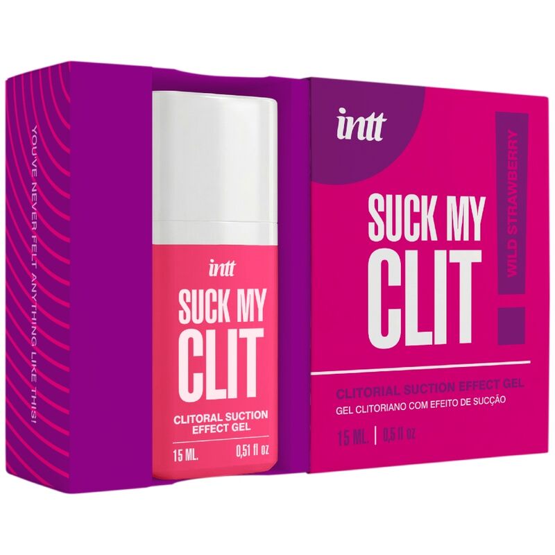 Intt For Her Suck My Clit Suction Effect Gel Wild Strawberry 15 Ml - 3