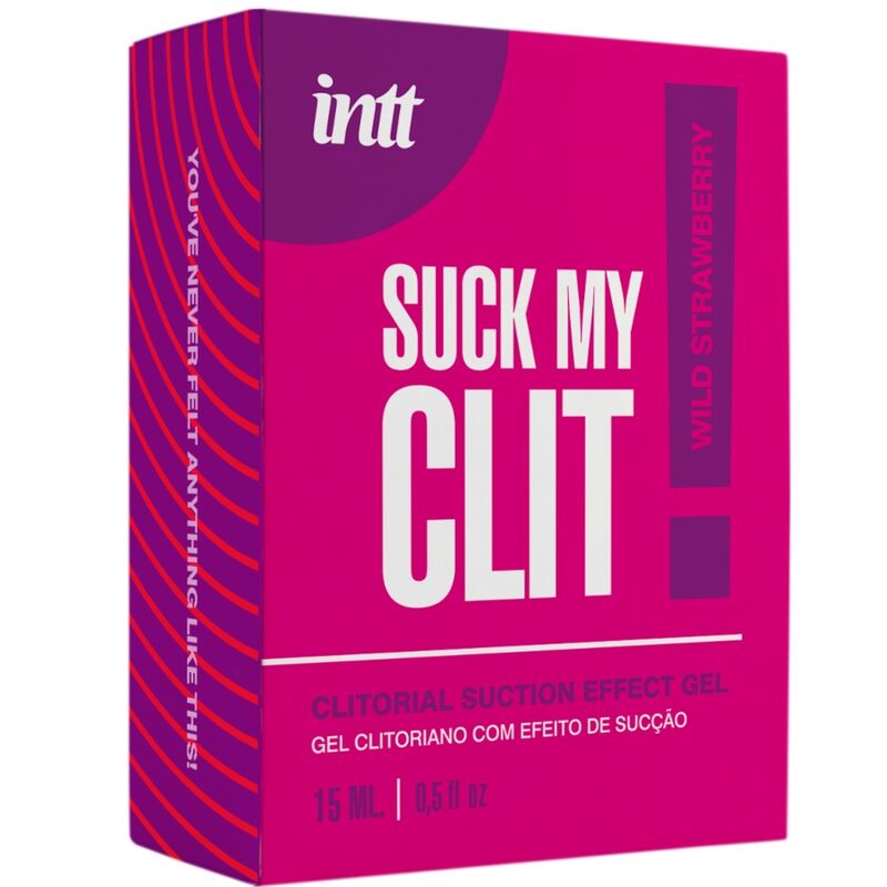 Intt For Her Suck My Clit Suction Effect Gel Wild Strawberry 15 Ml - 4