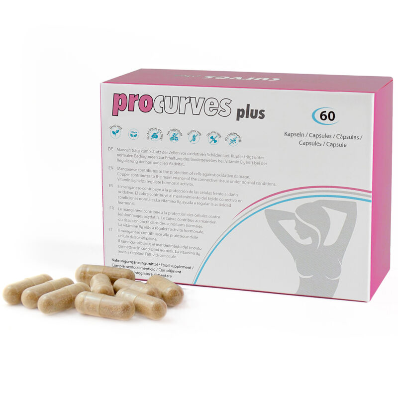500Cosmetics Cosmetics Procurves Plus Natural Breast Enhancement Capsules