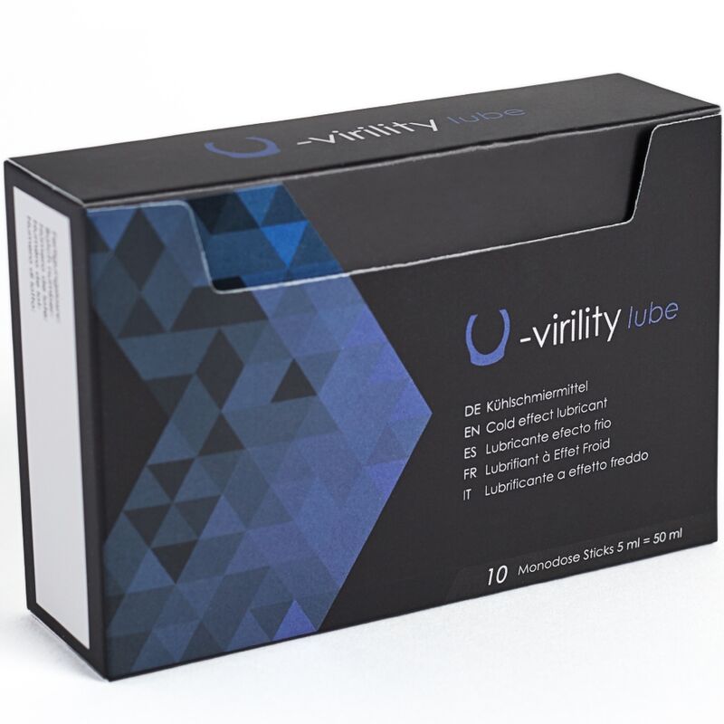 500Cosmetics Cosmetics U Virility Lube Cold Effect Lubricant 10 X Ml - 3
