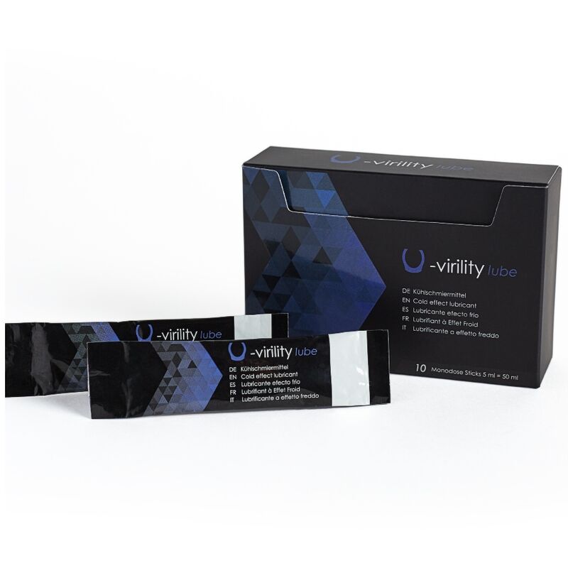500Cosmetics Cosmetics U Virility Lube Cold Effect Lubricant 10 X Ml
