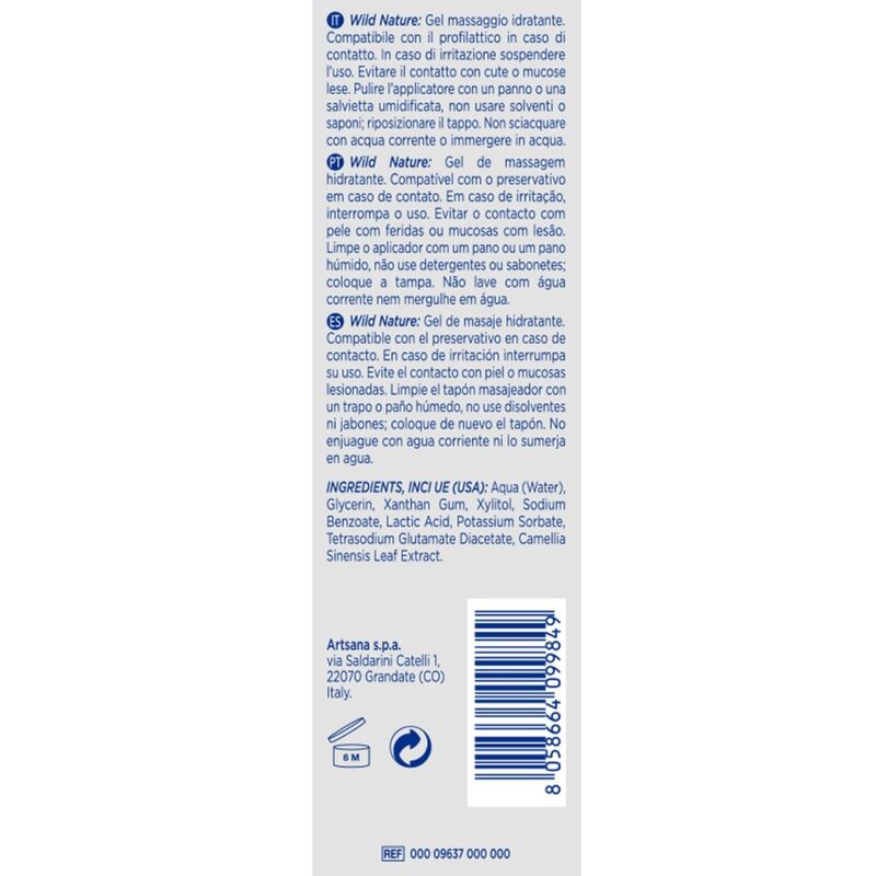 Control Lubes Wild Nature Gel Masaje 3 En 1 200 Ml - 2