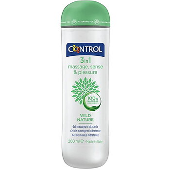 Control Lubes Wild Nature Gel Masaje 3 En 1 200 Ml