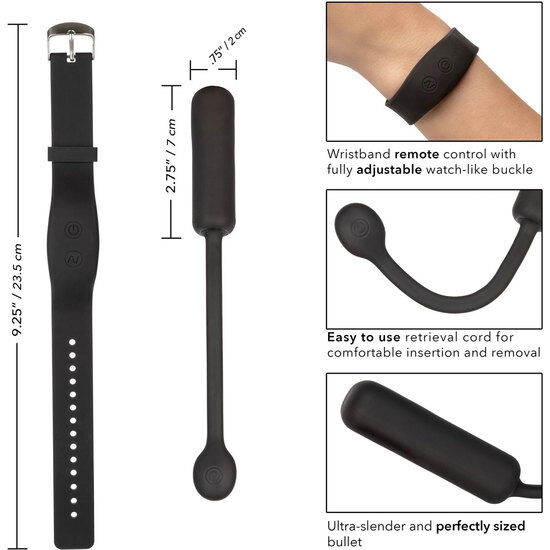 Calexotics Wristband Remote Petite Bullet - 2