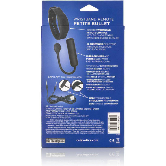 Calexotics Wristband Remote Petite Bullet - 4