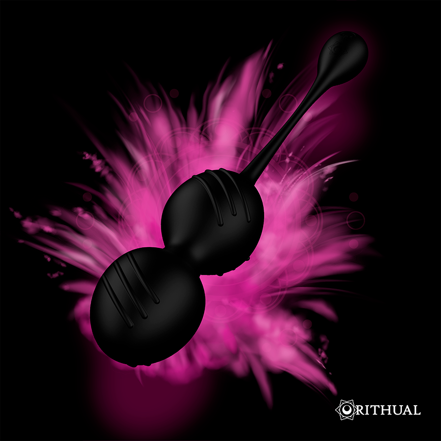 Rithual Nisha Uppladdningsbar Vibrating Kegel Balls - 4