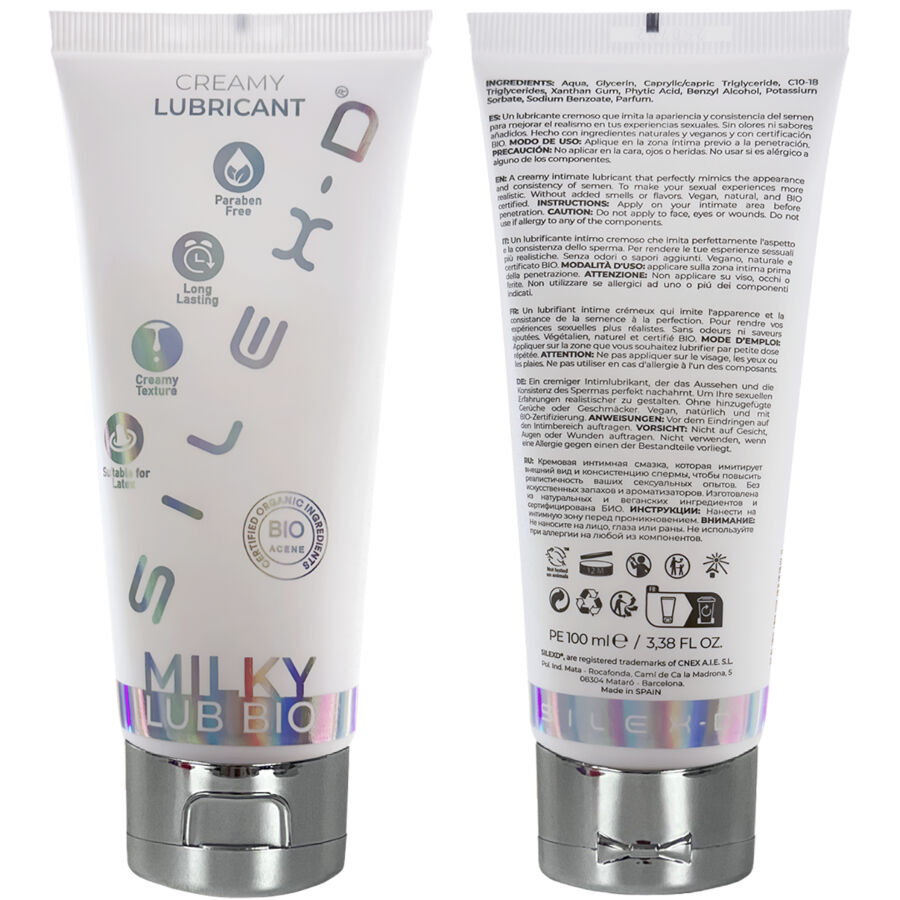 Silexd Bio Creamy Lubricant 100 Ml - 3