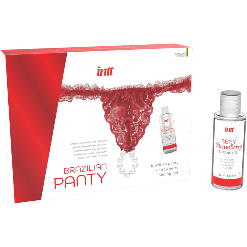 Intt Releases Brazilian Panty With Pearls And Lubricating Gel 50 Ml - 2