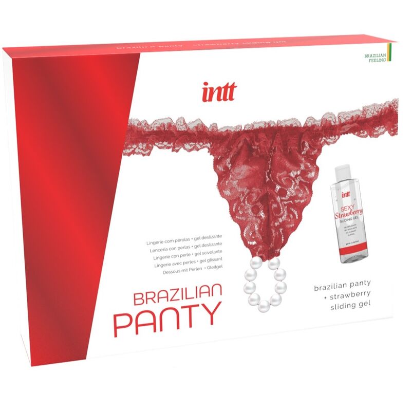 Intt Releases Brazilian Panty With Pearls And Lubricating Gel 50 Ml