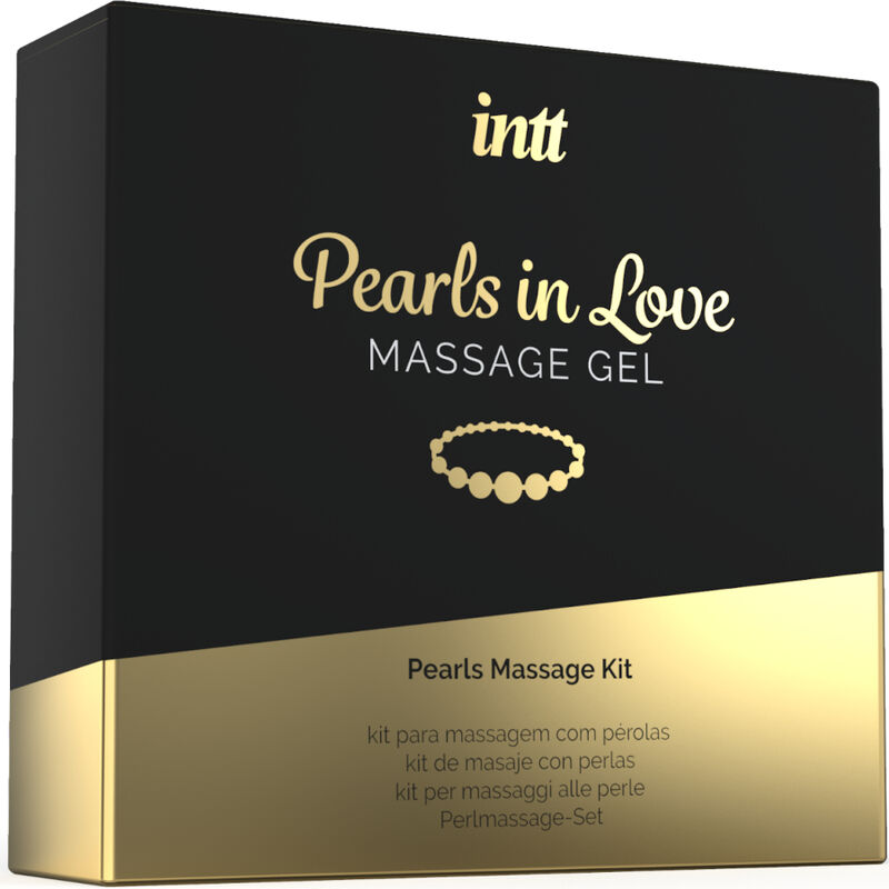 Intt Massage Oral Sex Pearls Love With Necklace And Silicone Gel - 3