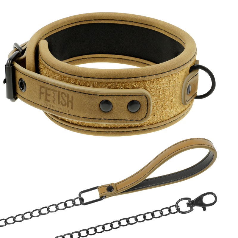 Fetish Submissive Origin Fetish Submissive Origen Neoprene Lined Necklace With Chain