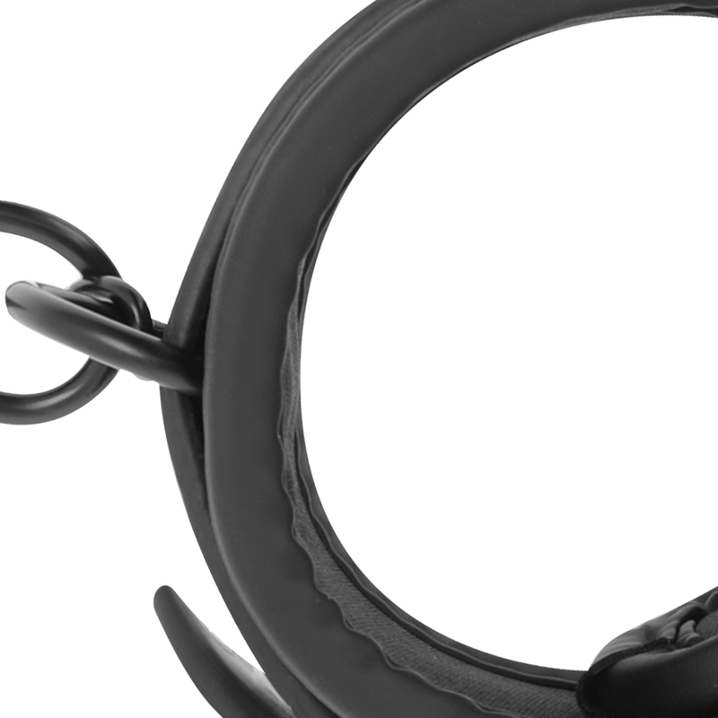 Fetish Submissive Bondage Of And Ankle Handcuffs With Noprene Lining Set - 5