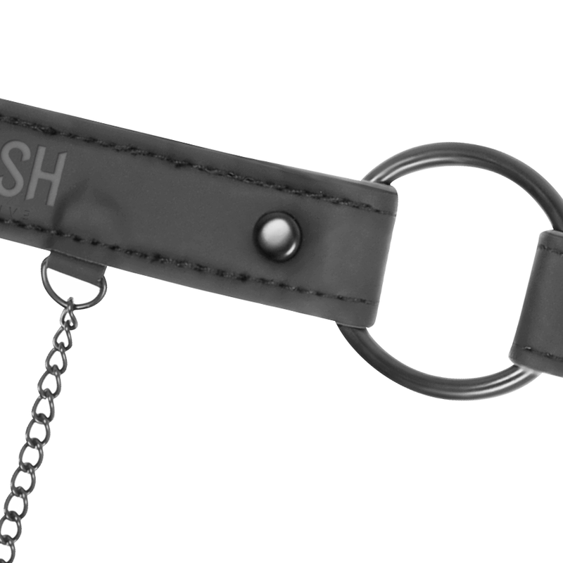 Fetish Submissive Bondage Gag Ring With Nipple Clamps - 4