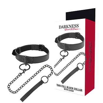 Darkness Bondage Necklace With Chain