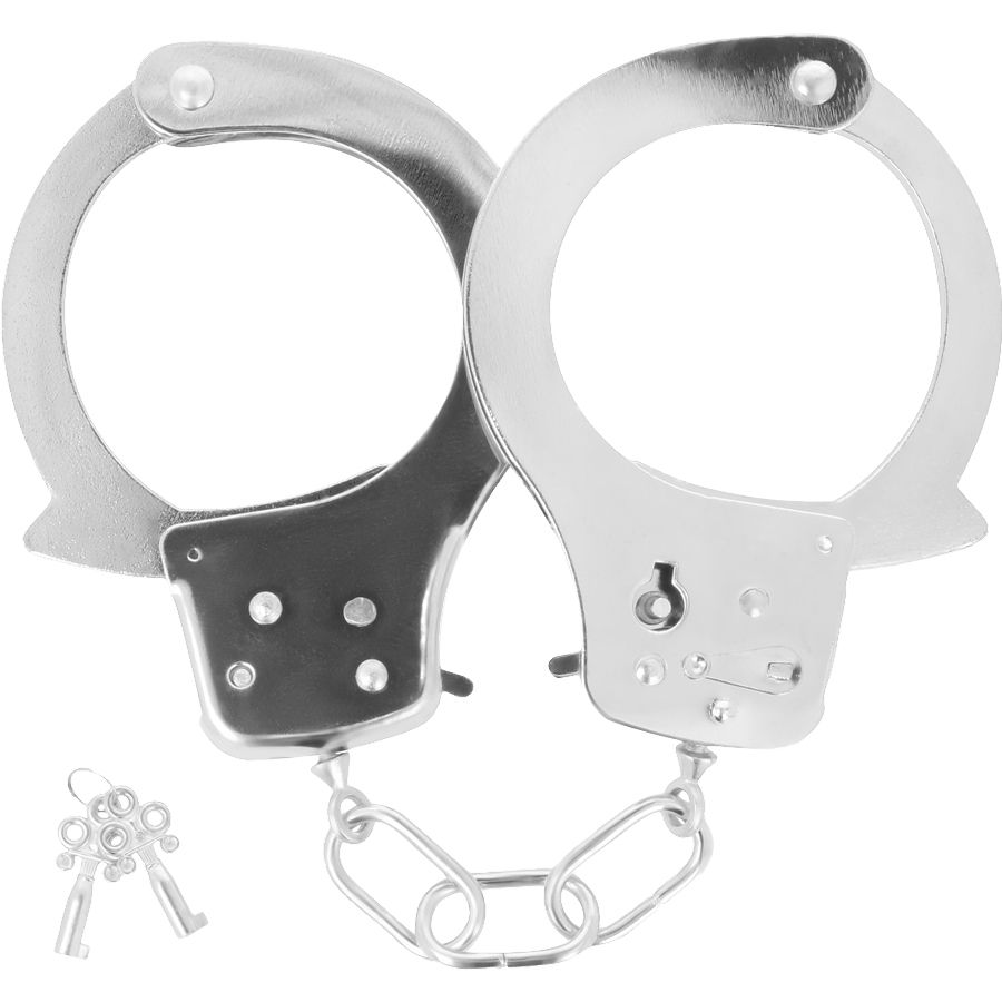 Darkness Bondage Metal Handcuffs With Keys - 2