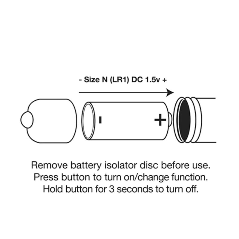 Rocks Off Vibrating Bullet 80Mm Midnight Metal - 4