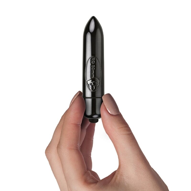 Rocks Off Vibrating Bullet 80Mm Midnight Metal - 2