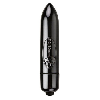 Rocks Off Vibrating Bullet 80Mm Midnight Metal