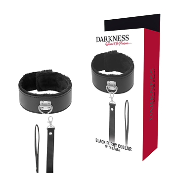 Darkness Bondage Lined Necklace With Titanium Chain