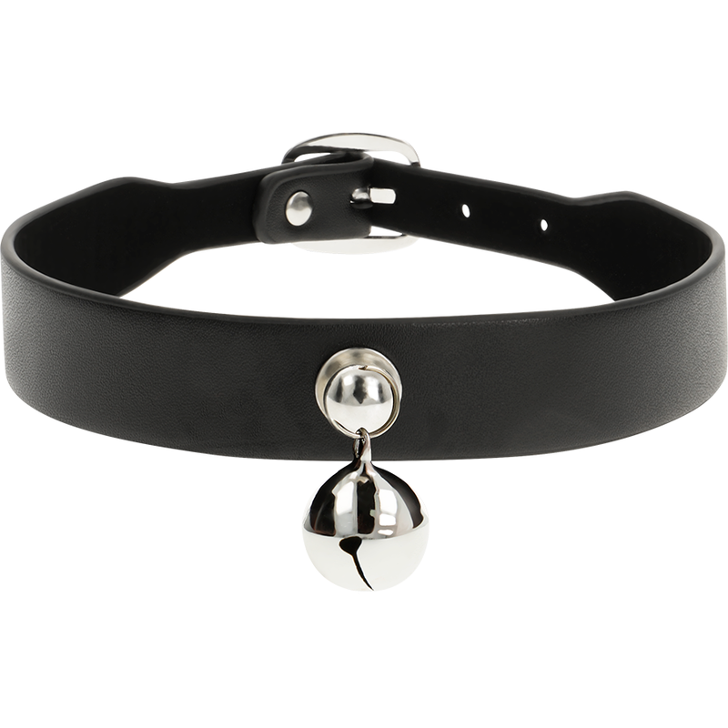 Coquette Chic Desire Vegan Leather Necklace Rattle Accessory - 3
