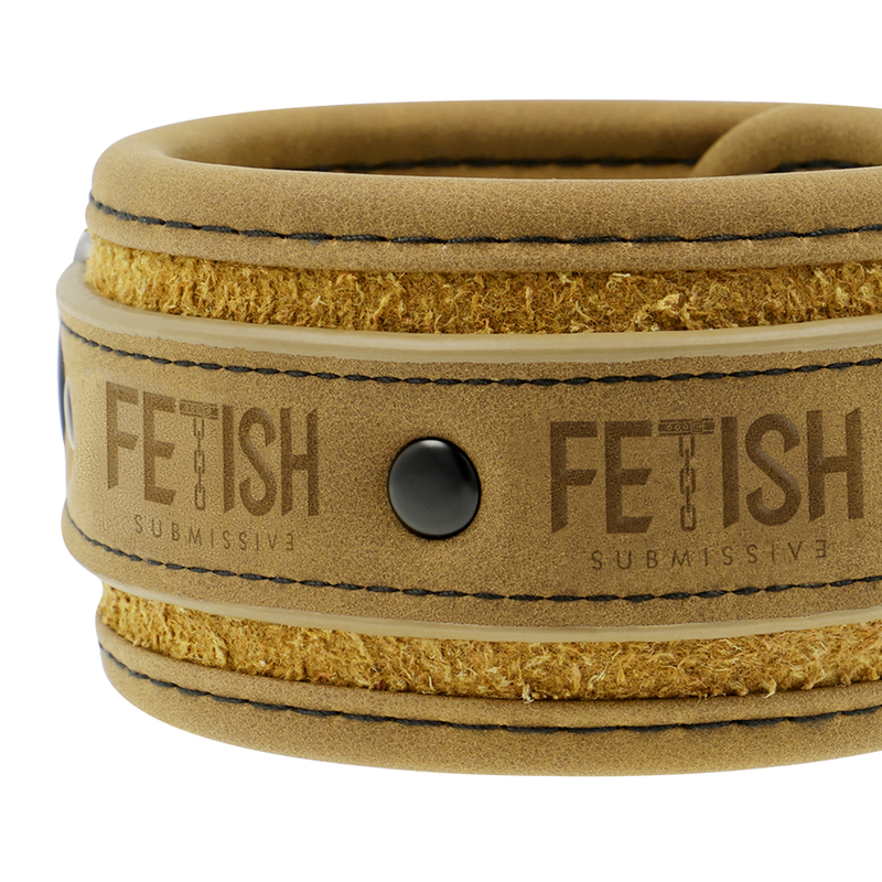 Fetish Submissive Origin Fetish Submissive Origen Vegan Leather Ankle Cuffs With Neoprene Lining - 3