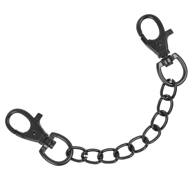 Fetish Submissive Dark Room Vegan Leather Ankle Handcuffs With Neoprene Lining - 3