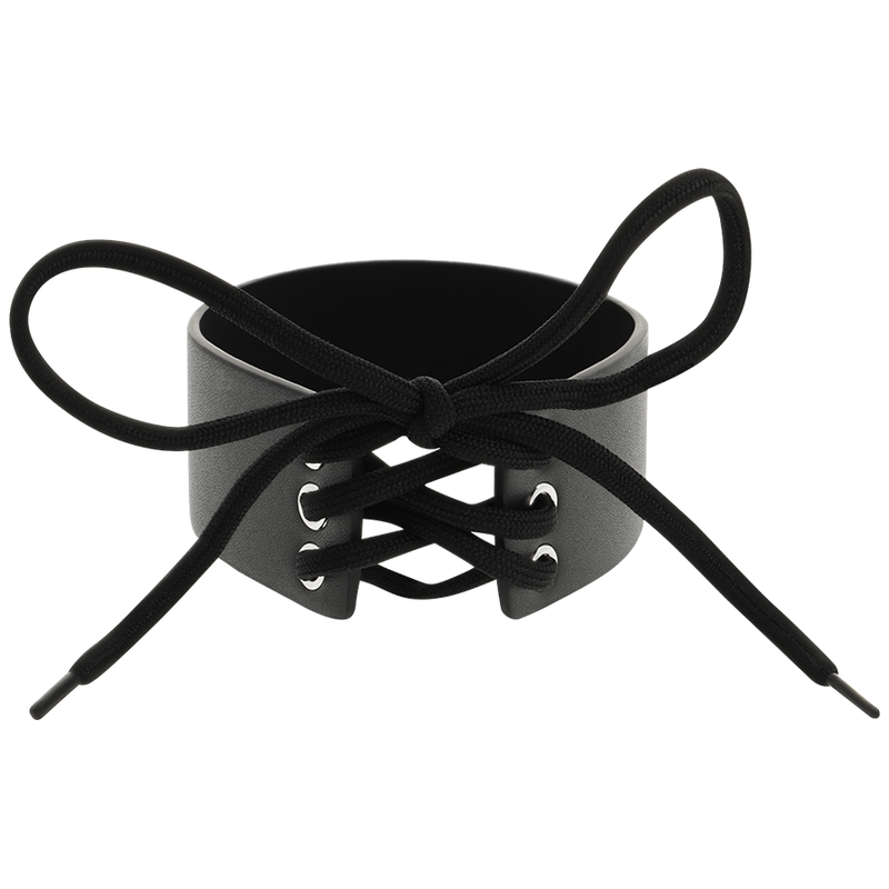 Coquette Chic Desire Vegan Leather Choker - 4