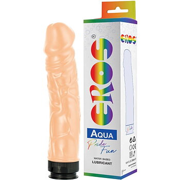Pride Eros Aqua Lgbt Pride Dildo And Waterbased Glidmedel