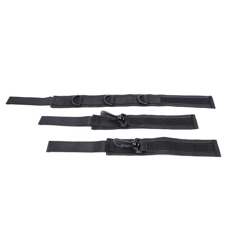 Ohmama Fetish Nylon Handcuffs And Collar - 3