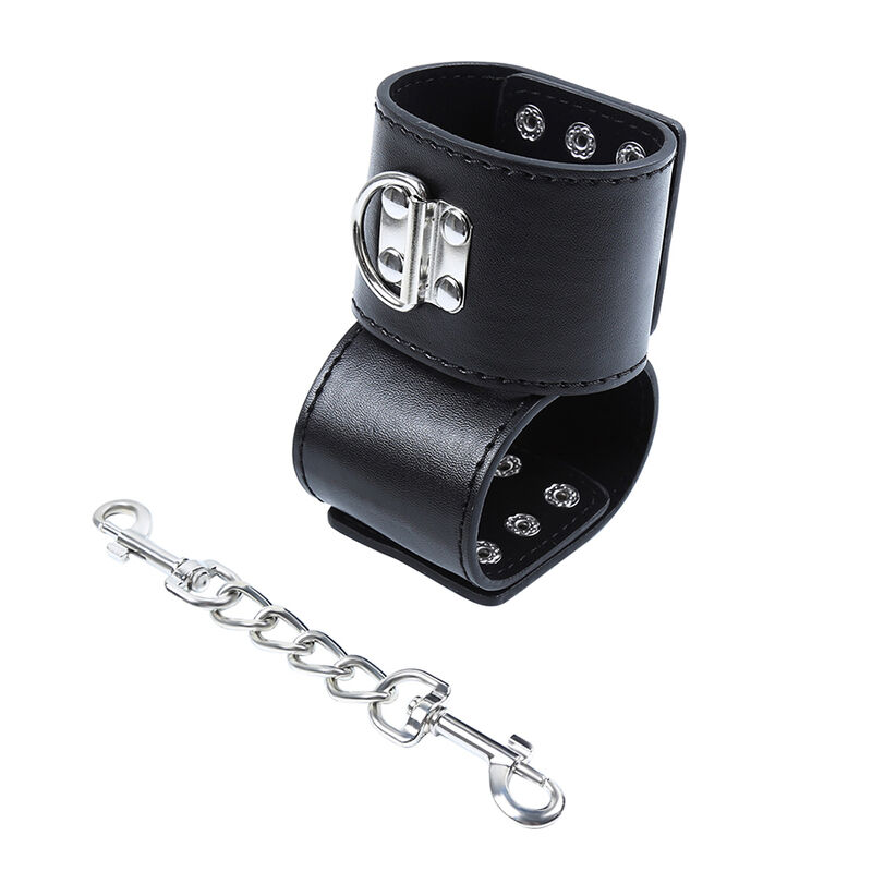 Ohmama Fetish Wrist Restraints Snap Fasten Metal - 4