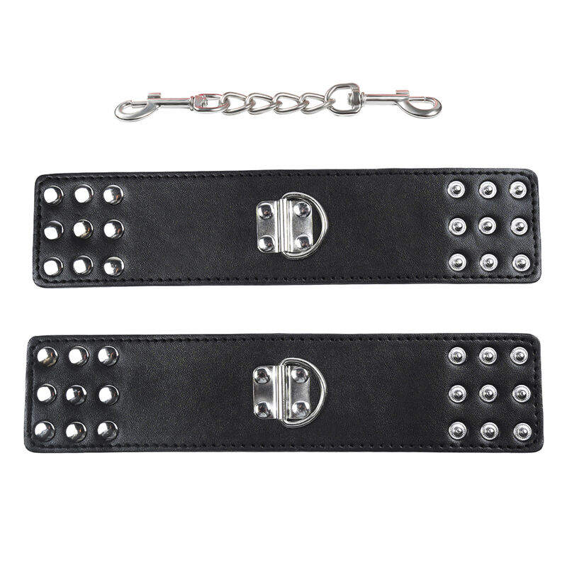 Ohmama Fetish Wrist Restraints Snap Fasten Metal - 5