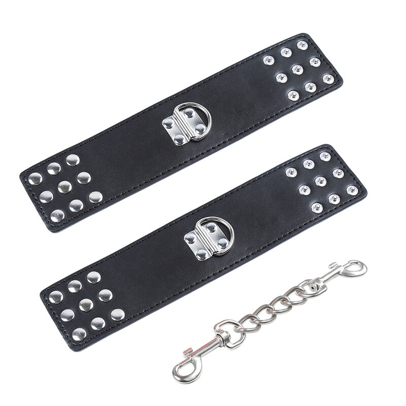 Ohmama Fetish Wrist Restraints Snap Fasten Metal - 3