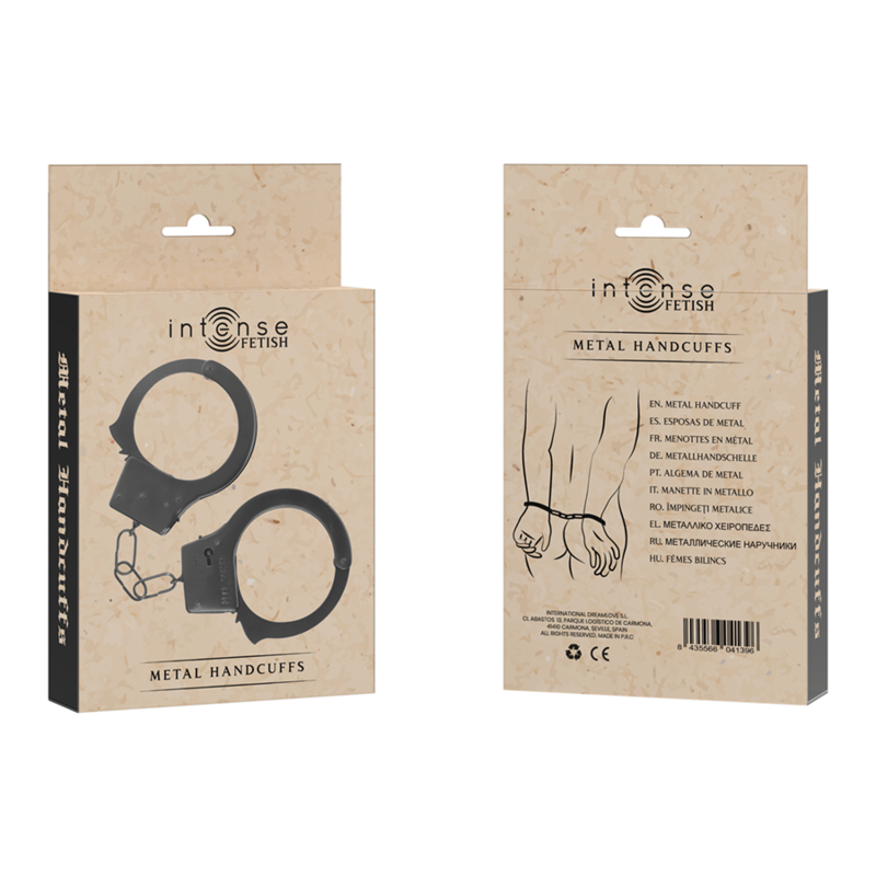 Intense Fetish Metal Handcuffs - 3