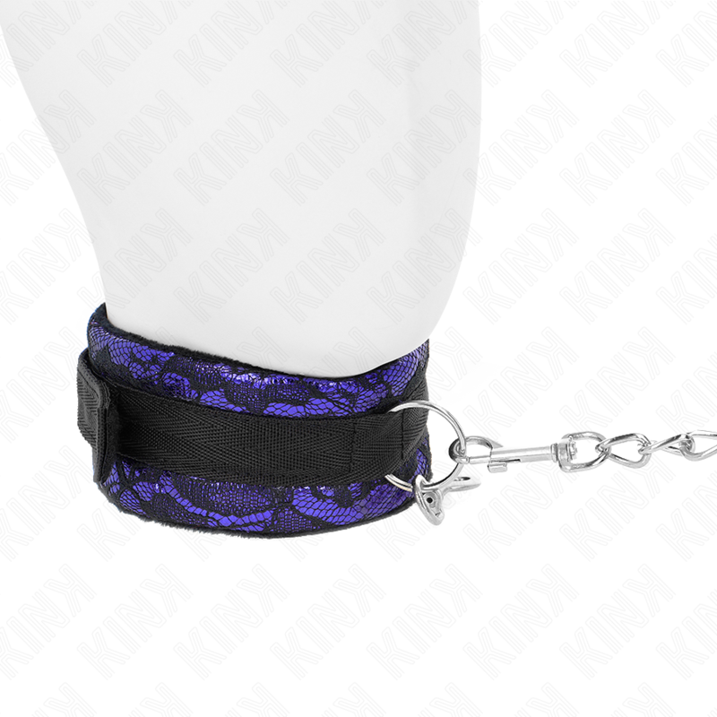 Short Velvet Lace Necklace With Belt 105 Cm With Nylon Trim 44 X 5 Cm - 4