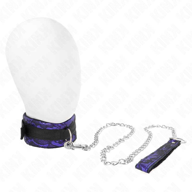 Short Velvet Lace Necklace With Belt 105 Cm With Nylon Trim 44 X 5 Cm