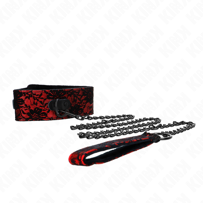 Lace NECKLace With Belt With Real Leather Belt 105 CM 44 X 5 CM - 3