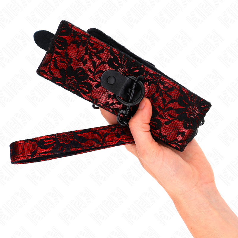 Lace NECKLace With Belt With Real Leather Belt 105 CM 44 X 5 CM - 4