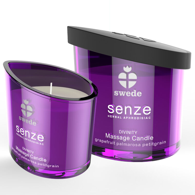 Swede Senze Divinity Massage Candle Grapefruit Palmarosa Petitgrain