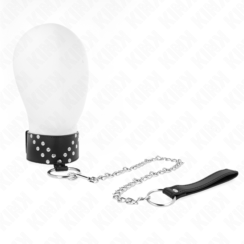 Necklace With Belt 65 Cm With V Rivet Adjustable 36 43 Cm X 5 Cm