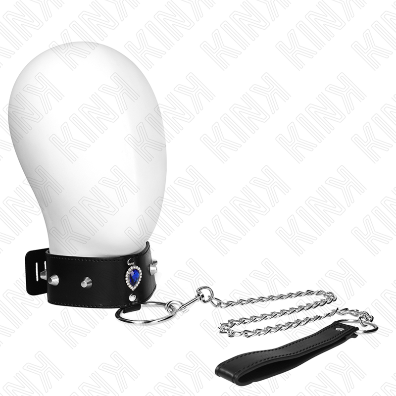 Necklace 65 Cm With Strap With Diamonds Adjustable 36 43 Cm X 5 Cm