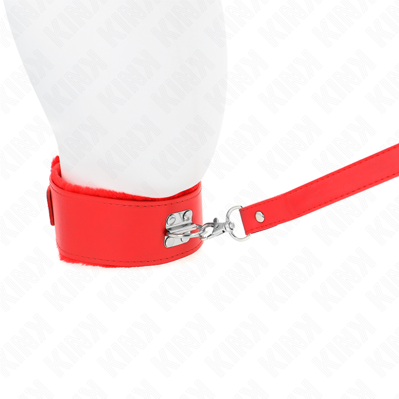 Necklace With Leash 116 Cm With Silver Studs Adjustable 40 48 Cm X 6 Cm - 4
