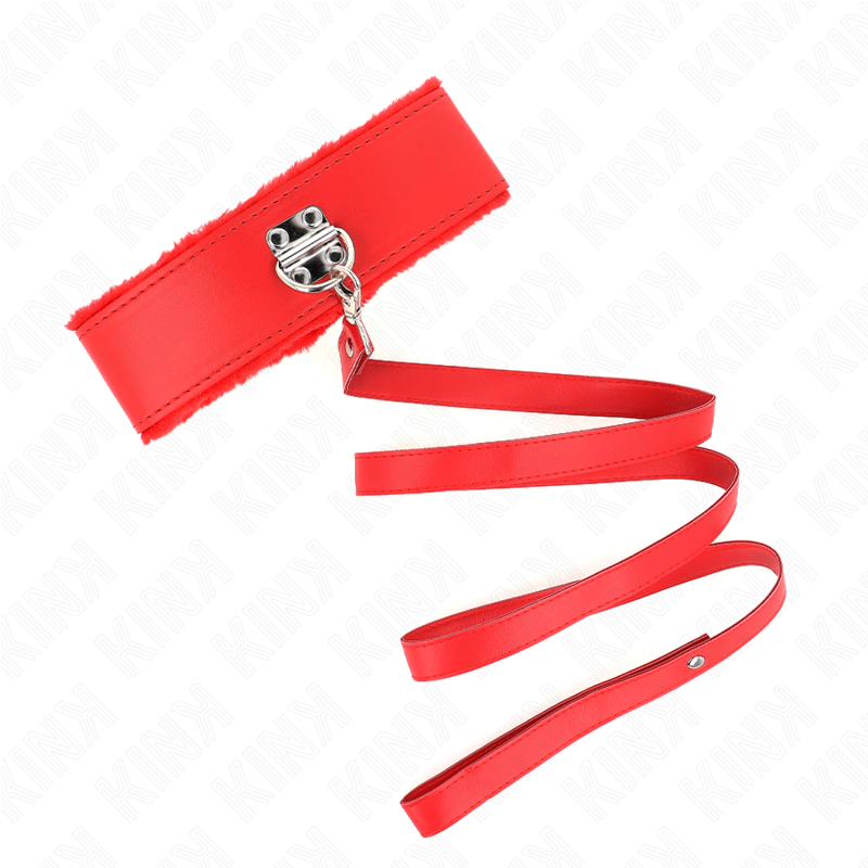 Necklace With Leash 116 Cm With Silver Studs Adjustable 40 48 Cm X 6 Cm - 2