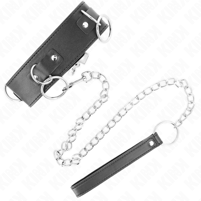 Necklace With Leash 65 Cm Ring Adjustable 36 43 Cm X 5 Cm - 2